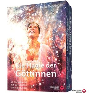 Behringer Die Magie der Göttinnen: 44 Orakelkarten mit Botschaften und Anleitungen (Originalausgabe, Deilexa) - Preis vom 11.06.2026 05:43:19 h Behringer Die Magie der Göttinnen: 44 Orakelkarten mit Botschaften und Anleitungen (Originalausgabe, Deilexa) - Preis vom 11.06.2026 05:43:19 h