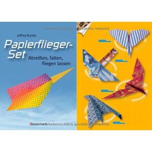 Jeffrey Rutzky - Papierflieger-Set: Abreißen, falten, fliegen lassen. Buch und bedrucktes Faltpapier - Preis vom 15.06.2026 05:30:30 h Jeffrey Rutzky - Papierflieger-Set: Abreißen, falten, fliegen lassen. Buch und bedrucktes Faltpapier - Preis vom 15.06.2026 05:30:30 h