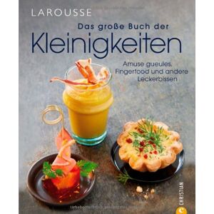 Larousse - Das große Buch der Kleinigkeiten: Fingerfood und andere Leckerbissen wie Mini Hamburger, Avocado Tomaten Creme aus dem Glas oder Buchweizen Whoopies ... gueules, Fingerfood und andere Leckerbissen - Preis vom 16.06.2026 05:30:18 h Larousse - Das große Buch der Kleinigkeiten: Fingerfood und andere Leckerbissen wie Mini Hamburger, Avocado Tomaten Creme aus dem Glas oder Buchweizen Whoopies ... gueules, Fingerfood und andere Leckerbissen - Preis vom 16.06.2026 05:30:18 h