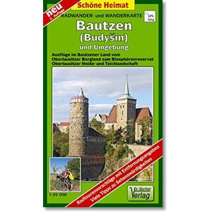 Verlag Dr. Barthel - Radwander- und Wanderkarte Bautzen und Umgebung: Ausflüge im Bautzener Land vom Oberlausitzer Bergland zum Biosphärenreservat Oberlausitzer Heide- und Teichlandschaft. 1:35000 (Schöne Heimat) - Preis vom 14.06.2026 05:24:48 h Verlag Dr. Barthel - Radwander- und Wanderkarte Bautzen und Umgebung: Ausflüge im Bautzener Land vom Oberlausitzer Bergland zum Biosphärenreservat Oberlausitzer Heide- und Teichlandschaft. 1:35000 (Schöne Heimat) - Preis vom 14.06.2026 05:24:48 h