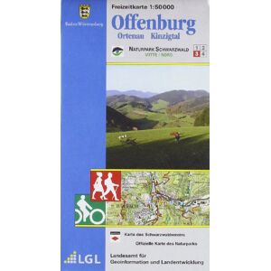 Landesamt für Geoinformation und Landentwicklung Baden-Württemberg (LGL) - LGL BW 50 000 Freizeit Offenburg, Ortenau, Kinzigtal: Naturpark Schwarzwald Mitte/Nord 3. Mit Rad- und Wanderwegen. Karte des Schwarzwaldvereins. Offizielle Karte des Naturparks - Landesamt für Geoinformation und Landentwicklung Baden-Württemberg (LGL) - LGL BW 50 000 Freizeit Offenburg, Ortenau, Kinzigtal: Naturpark Schwarzwald Mitte/Nord 3. Mit Rad- und Wanderwegen. Karte des Schwarzwaldvereins. Offizielle Karte des Naturparks -