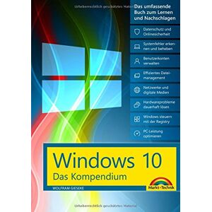 Wolfram Gieseke - Windows 10 - Das große Kompendium Buch - komplett in Farbe - Preis vom 14.06.2026 05:24:48 h Wolfram Gieseke - Windows 10 - Das große Kompendium Buch - komplett in Farbe - Preis vom 14.06.2026 05:24:48 h