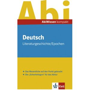 Becker AbiWissen kompakt Deutsch. Literaturgeschichte / Epochen - Preis vom 15.06.2026 05:30:30 h Becker AbiWissen kompakt Deutsch. Literaturgeschichte / Epochen - Preis vom 15.06.2026 05:30:30 h
