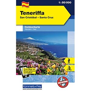 Kümmerly + Frey - Teneriffa San Cristobal - Santa Cruz: Outdoorkarte Spanien, 1:60 000 Wandern/ Rad Free Map on Smartphone included (Kümmerly+Frey Outdoorkarte International) - Preis vom 15.06.2026 05:30:30 h Kümmerly + Frey - Teneriffa San Cristobal - Santa Cruz: Outdoorkarte Spanien, 1:60 000 Wandern/ Rad Free Map on Smartphone included (Kümmerly+Frey Outdoorkarte International) - Preis vom 15.06.2026 05:30:30 h