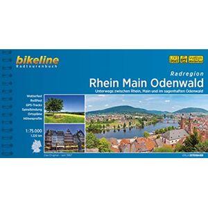 Esterbauer Verlag - Rhein Main Odenwald: Unterwegs zwischen Rhein, Main und im sagenhaften Odenwald. 1:75.000, 1.200 km, wetterfest/reißfest, GPS-Tracks Download, LiveUpdate (Bikeline Radtourenbücher) - Preis vom 15.06.2026 05:30:30 h Esterbauer Verlag - Rhein Main Odenwald: Unterwegs zwischen Rhein, Main und im sagenhaften Odenwald. 1:75.000, 1.200 km, wetterfest/reißfest, GPS-Tracks Download, LiveUpdate (Bikeline Radtourenbücher) - Preis vom 15.06.2026 05:30:30 h