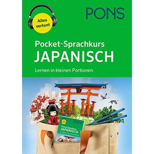PONS Pocket-Sprachkurs Japanisch: Lernen in kleinen Portionen – alles vertont. - Preis vom 12.06.2026 05:40:31 h PONS Pocket-Sprachkurs Japanisch: Lernen in kleinen Portionen – alles vertont. - Preis vom 12.06.2026 05:40:31 h