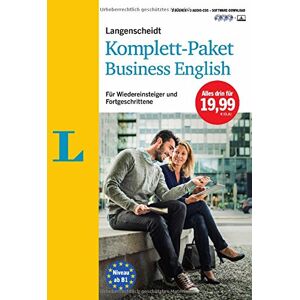 Martin Bradbeer - Langenscheidt Komplett-Paket Business English - Sprachkurs mit 2 Büchern, 3 Audio-CDs und Software-Download: Sprachkurs für Wiedereinsteiger und Fortgeschrittene (Langenscheidt Komplett-Paket ((NEU))) - Preis vom 15.06.2026 05:30:30 h Martin Bradbeer - Langenscheidt Komplett-Paket Business English - Sprachkurs mit 2 Büchern, 3 Audio-CDs und Software-Download: Sprachkurs für Wiedereinsteiger und Fortgeschrittene (Langenscheidt Komplett-Paket ((NEU))) - Preis vom 15.06.2026 05:30:30 h