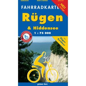 Lutz Gebhardt - Fahrradkarte Rügen - Hiddensee: 1:75000 - Preis vom 14.06.2026 05:24:48 h Lutz Gebhardt - Fahrradkarte Rügen - Hiddensee: 1:75000 - Preis vom 14.06.2026 05:24:48 h