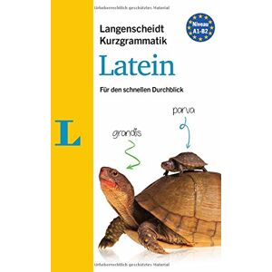 Linda Strehl - Langenscheidt Kurzgrammatik Latein - Buch mit Download: Die Grammatik für den schnellen Durchblick - Preis vom 16.06.2026 05:30:18 h Linda Strehl - Langenscheidt Kurzgrammatik Latein - Buch mit Download: Die Grammatik für den schnellen Durchblick - Preis vom 16.06.2026 05:30:18 h