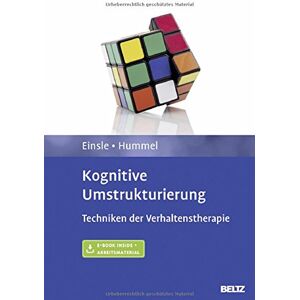 Franziska Einsle - Kognitive Umstrukturierung: Techniken der Verhaltenstherapie. Mit E-Book inside und Arbeitsmaterial - Preis vom 16.06.2026 05:30:18 h Franziska Einsle - Kognitive Umstrukturierung: Techniken der Verhaltenstherapie. Mit E-Book inside und Arbeitsmaterial - Preis vom 16.06.2026 05:30:18 h
