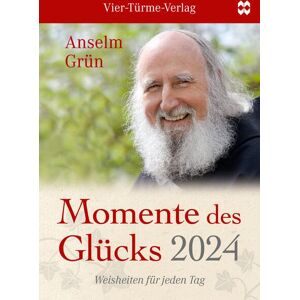 Anselm Grün - Momente des Glücks 2024: Weisheiten für jeden Tag - Preis vom 15.06.2026 05:30:30 h Anselm Grün - Momente des Glücks 2024: Weisheiten für jeden Tag - Preis vom 15.06.2026 05:30:30 h