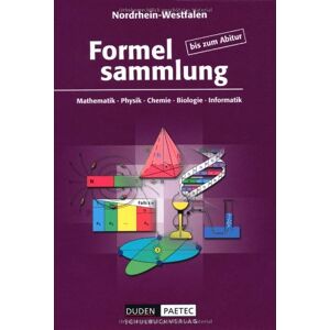 Becker Formelsammlung bis zum Abitur - Mathematik - Physik - Astronomie - Chemie - Biologie - Informatik: Formelsammlung - Ausgabe Nordrhein-Westfalen - Preis vom 12.06.2026 05:40:31 h Becker Formelsammlung bis zum Abitur - Mathematik - Physik - Astronomie - Chemie - Biologie - Informatik: Formelsammlung - Ausgabe Nordrhein-Westfalen - Preis vom 12.06.2026 05:40:31 h