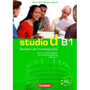 Funk studio d - Grundstufe: B1: Teilband 1 - Kurs- und Übungsbuch mit Lerner-Audio-CD: Hörtexte der Übungen: Kurs- und Übungsbuch mit Lerner-CD. Hörtexte der Übungen. Europäischer Referenzrahmen: B1 - Preis vom 14.06.2026 05:24:48 h Funk studio d - Grundstufe: B1: Teilband 1 - Kurs- und Übungsbuch mit Lerner-Audio-CD: Hörtexte der Übungen: Kurs- und Übungsbuch mit Lerner-CD. Hörtexte der Übungen. Europäischer Referenzrahmen: B1 - Preis vom 14.06.2026 05:24:48 h