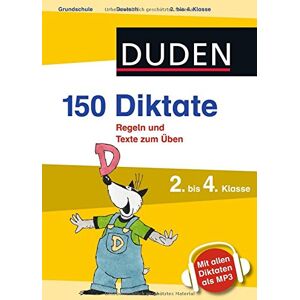 Claudia Fahlbusch - 150 Diktate 2. bis 4. Klasse: Regeln und Texte zum Üben - mit MP3-Download - Preis vom 16.06.2026 05:30:18 h Claudia Fahlbusch - 150 Diktate 2. bis 4. Klasse: Regeln und Texte zum Üben - mit MP3-Download - Preis vom 16.06.2026 05:30:18 h
