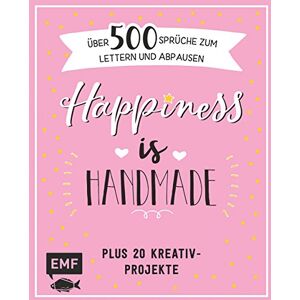 Happiness is handmade – über 500 Sprüche, Zitate und Weisheiten zum Lettern und Abpausen: Plus 20 Kreativ-Projekte - Preis vom 16.06.2026 05:30:18 h Happiness is handmade – über 500 Sprüche, Zitate und Weisheiten zum Lettern und Abpausen: Plus 20 Kreativ-Projekte - Preis vom 16.06.2026 05:30:18 h
