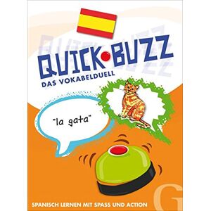 Grubbe Media - QUICK BUZZ - Das Vokabelduell - Spanisch: Sprachspiel - Preis vom 11.06.2026 05:43:19 h Grubbe Media - QUICK BUZZ - Das Vokabelduell - Spanisch: Sprachspiel - Preis vom 11.06.2026 05:43:19 h