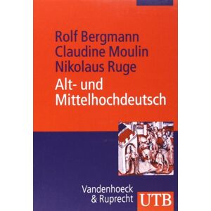 Bergmann Alt- und Mittelhochdeutsch: Arbeitsbuch zur Grammatik der älteren deutschen Sprachstufen und zur deutschen Sprachgeschichte - Preis vom 14.06.2026 05:24:48 h Bergmann Alt- und Mittelhochdeutsch: Arbeitsbuch zur Grammatik der älteren deutschen Sprachstufen und zur deutschen Sprachgeschichte - Preis vom 14.06.2026 05:24:48 h