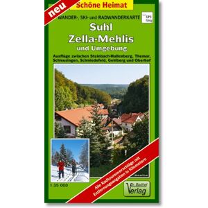 Suhl, Zella-Mehlis und Umgebung 1 : 35 000. Radwander- und Wanderkarte - Preis vom 11.06.2026 05:43:19 h Suhl, Zella-Mehlis und Umgebung 1 : 35 000. Radwander- und Wanderkarte - Preis vom 11.06.2026 05:43:19 h