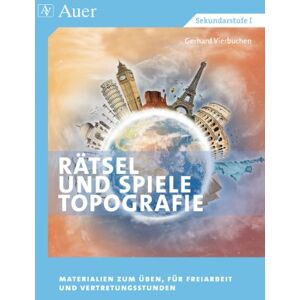 Gerhard Vierbuchen - Handlungsorientierter Erdkundeunterricht, Bd.1, Topographie: Rätsel und Spiele für den Erdkundeunterricht. Deutschland, Europa, Afrika, Amerika, Asien, Australien. Sekundarstufe I - Preis vom 10.06.2026 05:35:22 h Gerhard Vierbuchen - Handlungsorientierter Erdkundeunterricht, Bd.1, Topographie: Rätsel und Spiele für den Erdkundeunterricht. Deutschland, Europa, Afrika, Amerika, Asien, Australien. Sekundarstufe I - Preis vom 10.06.2026 05:35:22 h