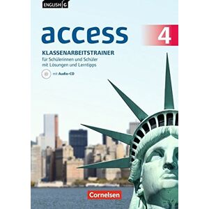 Jörg Rademacher - English G Access - Allgemeine Ausgabe: Band 4: 8. Schuljahr - Klassenarbeitstrainer mit Audio-CD, Lösungen online und Lerntipps - Preis vom 15.06.2026 05:30:30 h Jörg Rademacher - English G Access - Allgemeine Ausgabe: Band 4: 8. Schuljahr - Klassenarbeitstrainer mit Audio-CD, Lösungen online und Lerntipps - Preis vom 15.06.2026 05:30:30 h