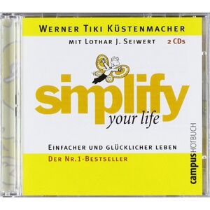 Küstenmacher, Werner Tiki - simplify your life: Einfacher und glücklicher leben. Die sieben Wege zu einem Leben ohne Ballast - Preis vom 13.06.2026 05:28:29 h Küstenmacher, Werner Tiki - simplify your life: Einfacher und glücklicher leben. Die sieben Wege zu einem Leben ohne Ballast - Preis vom 13.06.2026 05:28:29 h