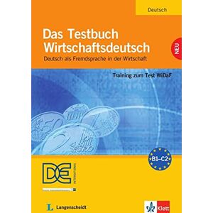 Jürgen Boelcke - Das Testbuch Wirtschaftsdeutsch: Training zum Test WiDaF. Testbuch mit Audio-CD - Preis vom 15.06.2026 05:30:30 h Jürgen Boelcke - Das Testbuch Wirtschaftsdeutsch: Training zum Test WiDaF. Testbuch mit Audio-CD - Preis vom 15.06.2026 05:30:30 h