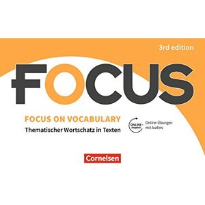 Williams, Dr. Steve - Focus on Vocabulary - Ausgabe 2019 (3rd Edition): B1/B2 - Gymnasiale Oberstufe und berufsbildende Schulen: Vokabeltaschenbuch mit interaktiven Übungen mit Audios auf scook.de - Preis vom 15.06.2026 05:30:30 h Williams, Dr. Steve - Focus on Vocabulary - Ausgabe 2019 (3rd Edition): B1/B2 - Gymnasiale Oberstufe und berufsbildende Schulen: Vokabeltaschenbuch mit interaktiven Übungen mit Audios auf scook.de - Preis vom 15.06.2026 05:30:30 h