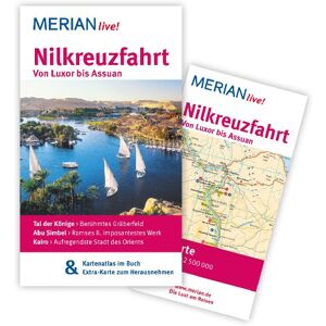 Michel Rauch - Nilkreuzfahrt Von Luxor bis Assuan: MERIAN live! - Mit Kartenatlas im Buch und Extra-Karte zum Herausnehmen: Tal der Könige - Berühmtes Gräberfeld. ... Werk. Kairo - Aufregendste Stadt des Orients - Preis vom 14.06.2026 05:24:48 h Michel Rauch - Nilkreuzfahrt Von Luxor bis Assuan: MERIAN live! - Mit Kartenatlas im Buch und Extra-Karte zum Herausnehmen: Tal der Könige - Berühmtes Gräberfeld. ... Werk. Kairo - Aufregendste Stadt des Orients - Preis vom 14.06.2026 05:24:48 h