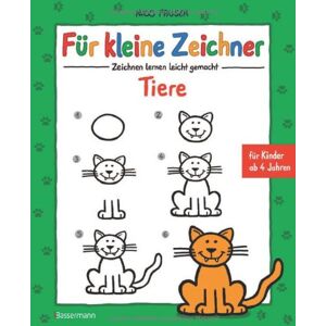 Nico Fauser - Für kleine Zeichner - Tiere: Zeichnen lernen leicht gemacht für Kinder ab 4 Jahren - Preis vom 11.06.2026 05:43:19 h Nico Fauser - Für kleine Zeichner - Tiere: Zeichnen lernen leicht gemacht für Kinder ab 4 Jahren - Preis vom 11.06.2026 05:43:19 h