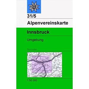 Oesterreichischer Alpenverein - Innsbruck und Umgebung: Skirouten - Topographische Karte 1:50.000 (Alpenvereinskarten) - Preis vom 10.06.2026 05:35:22 h Oesterreichischer Alpenverein - Innsbruck und Umgebung: Skirouten - Topographische Karte 1:50.000 (Alpenvereinskarten) - Preis vom 10.06.2026 05:35:22 h