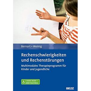 Hartmut Bernart - Rechenschwierigkeiten und Rechenstörungen: Multimodales Therapieprogramm für Kinder und Jugendliche. Mit E-Book inside und Arbeitsmaterial - Preis vom 16.06.2026 05:30:18 h Hartmut Bernart - Rechenschwierigkeiten und Rechenstörungen: Multimodales Therapieprogramm für Kinder und Jugendliche. Mit E-Book inside und Arbeitsmaterial - Preis vom 16.06.2026 05:30:18 h