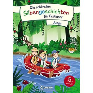 Kolloch, Zöller & - Die schönsten Silbengeschichten für Erstleser - Jungs: Sammelband zum Lesenlernen mit Silbenfärbung ab 7 Jahre - Preis vom 14.06.2026 05:24:48 h Kolloch, Zöller & - Die schönsten Silbengeschichten für Erstleser - Jungs: Sammelband zum Lesenlernen mit Silbenfärbung ab 7 Jahre - Preis vom 14.06.2026 05:24:48 h