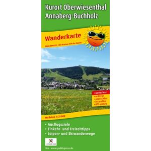 Publicpress - Wanderkarte Kurort Oberwiesenthal, Annaberg-Buchholz: Mit Ausflugszielen, Einkehr- & Freizeittipps, wetterfest, reissfest, abwischbar, GPS-genau. 1:25000 - Preis vom 14.06.2026 05:24:48 h Publicpress - Wanderkarte Kurort Oberwiesenthal, Annaberg-Buchholz: Mit Ausflugszielen, Einkehr- & Freizeittipps, wetterfest, reissfest, abwischbar, GPS-genau. 1:25000 - Preis vom 14.06.2026 05:24:48 h