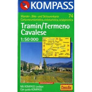 Tramin ( Termeno). Cavalese 1 : 50 000. Wanderkarte. Mit Kurzführer und alpinen Skirouten - Preis vom 14.06.2026 05:24:48 h Tramin ( Termeno). Cavalese 1 : 50 000. Wanderkarte. Mit Kurzführer und alpinen Skirouten - Preis vom 14.06.2026 05:24:48 h