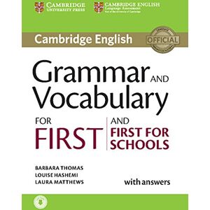Barbara Thomas - Grammar and Vocabulary for First and First for Schools: Book with answers and audio download - Preis vom 16.06.2026 05:30:18 h Barbara Thomas - Grammar and Vocabulary for First and First for Schools: Book with answers and audio download - Preis vom 16.06.2026 05:30:18 h