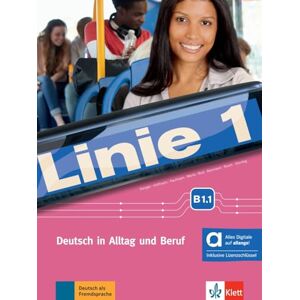Linie 1 B1.1 - Hybride Ausgabe allango: Deutsch in Alltag und Beruf. Kurs- und Übungsbuch mit Audios und Videos inklusive Lizenzschlüssel allango (24 Monate) (Linie 1: Deutsch in Alltag und Beruf) - Preis vom 15.06.2026 05:30:30 h Linie 1 B1.1 - Hybride Ausgabe allango: Deutsch in Alltag und Beruf. Kurs- und Übungsbuch mit Audios und Videos inklusive Lizenzschlüssel allango (24 Monate) (Linie 1: Deutsch in Alltag und Beruf) - Preis vom 15.06.2026 05:30:30 h
