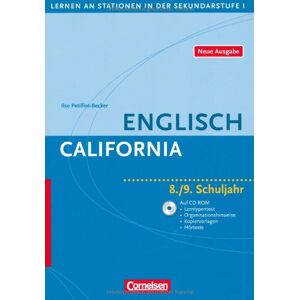 Becker Lernen an Stationen in der Sekundarstufe I - Neue Ausgabe: Englisch: California: 8./9. Schuljahr. Kopiervorlagen mit CD-Extra. CD-ROM und CD auf einem ... 8./9. Schuljahr. Kopiervorlagen. Neue Ausgabe - Preis vom 12.06.2026 05:40:31 h Becker Lernen an Stationen in der Sekundarstufe I - Neue Ausgabe: Englisch: California: 8./9. Schuljahr. Kopiervorlagen mit CD-Extra. CD-ROM und CD auf einem ... 8./9. Schuljahr. Kopiervorlagen. Neue Ausgabe - Preis vom 12.06.2026 05:40:31 h