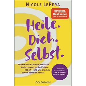 Nicole LePera - Heile. Dich. Selbst.: Warum auch kleinste seelische Verletzungen große Folgen haben – und wie du dich davon befreien kannst - Traumaheilung mit The Holistic Psychologist - Preis vom 16.06.2026 05:30:18 h Nicole LePera - Heile. Dich. Selbst.: Warum auch kleinste seelische Verletzungen große Folgen haben – und wie du dich davon befreien kannst - Traumaheilung mit The Holistic Psychologist - Preis vom 16.06.2026 05:30:18 h