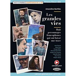 Amandine Barthés - Les grandes vies: Huit personnages francophones qui ont laissé une trace. Buch + free audio download (Lire et s’entraîner) - Preis vom 16.06.2026 05:30:18 h Amandine Barthés - Les grandes vies: Huit personnages francophones qui ont laissé une trace. Buch + free audio download (Lire et s’entraîner) - Preis vom 16.06.2026 05:30:18 h