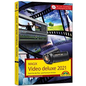 Quedenbaum - MAGIX Video deluxe 2021 Das Buch zur Software. Die besten Tipps und Tricks:: für alle Versionen inkl. Plus, Premium, Control und 360: Auch für die ... 2.222 Soundeffekten & Videomaterial zum Üben - Preis vom 14.06.2026 05:24:48 h Quedenbaum - MAGIX Video deluxe 2021 Das Buch zur Software. Die besten Tipps und Tricks:: für alle Versionen inkl. Plus, Premium, Control und 360: Auch für die ... 2.222 Soundeffekten & Videomaterial zum Üben - Preis vom 14.06.2026 05:24:48 h