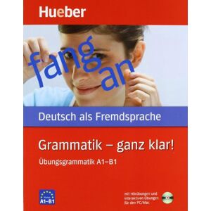 Barbara Gottstein-Schramm - Grammatik - ganz klar!: Übungsgrammatik A1-B1.Deutsch als Fremdsprache / Übungsgrammatik mit CD-ROM - Hörübungen und interaktive Übungen - Preis vom 10.06.2026 05:35:22 h Barbara Gottstein-Schramm - Grammatik - ganz klar!: Übungsgrammatik A1-B1.Deutsch als Fremdsprache / Übungsgrammatik mit CD-ROM - Hörübungen und interaktive Übungen - Preis vom 10.06.2026 05:35:22 h