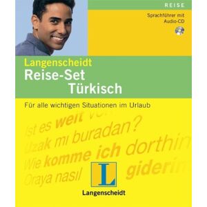 Langenscheidts Reise-Set Türkisch. Mit CD: Sprachführer und Audio-CD. Für alle wichtigen Situationen im Urlaub - Preis vom 15.06.2026 05:30:30 h Langenscheidts Reise-Set Türkisch. Mit CD: Sprachführer und Audio-CD. Für alle wichtigen Situationen im Urlaub - Preis vom 15.06.2026 05:30:30 h