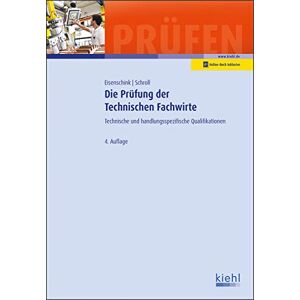 Christian Eisenschink - Die Prüfung der Technischen Fachwirte: Technische und handlungsspezifische Qualifikationen. (Prüfungsbücher für Fachwirte und Fachkaufleute) - Preis vom 14.06.2026 05:24:48 h Christian Eisenschink - Die Prüfung der Technischen Fachwirte: Technische und handlungsspezifische Qualifikationen. (Prüfungsbücher für Fachwirte und Fachkaufleute) - Preis vom 14.06.2026 05:24:48 h