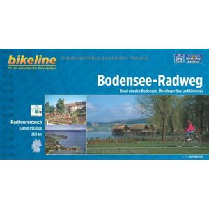 bikeline - bikeline Radtourenbuch Bodensee-Radweg: Rund um den Bodensee, Überlinger See und Untersee 1:50 000, 260 km, GPS-Tracks Download, wetterfest und reißfest - Preis vom 15.06.2026 05:30:30 h bikeline - bikeline Radtourenbuch Bodensee-Radweg: Rund um den Bodensee, Überlinger See und Untersee 1:50 000, 260 km, GPS-Tracks Download, wetterfest und reißfest - Preis vom 15.06.2026 05:30:30 h