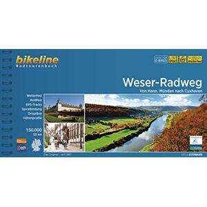 Esterbauer Verlag - Weser-Radweg: Von Hann. Münden nach Cuxhaven, 1:50.000, 521 km, wetterfest/reißfest, GPS-Tracks Download, LiveUpdate (Bikeline Radtourenbücher) - Preis vom 16.06.2026 05:30:18 h Esterbauer Verlag - Weser-Radweg: Von Hann. Münden nach Cuxhaven, 1:50.000, 521 km, wetterfest/reißfest, GPS-Tracks Download, LiveUpdate (Bikeline Radtourenbücher) - Preis vom 16.06.2026 05:30:18 h
