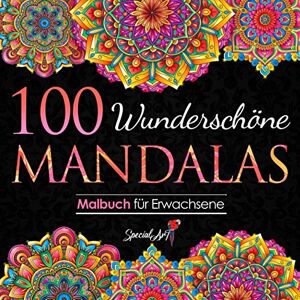 ART 100 Wunderschöne Mandalas: Malbuch für Erwachsene mit 100 zauberhaften Mandalas für Erwachsene zum Entspannen und Abbauen von Stress. (Volumen 3) (Mandalas Malbuch-Sammlung, Band 3) - Preis vom 10.06.2026 05:35:22 h ART 100 Wunderschöne Mandalas: Malbuch für Erwachsene mit 100 zauberhaften Mandalas für Erwachsene zum Entspannen und Abbauen von Stress. (Volumen 3) (Mandalas Malbuch-Sammlung, Band 3) - Preis vom 10.06.2026 05:35:22 h