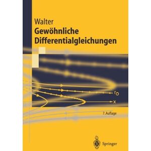 Wolfgang Walter - Gewöhnliche Differentialgleichungen: Eine Einführung (Springer-Lehrbuch) (German Edition) - Preis vom 15.06.2026 05:30:30 h Wolfgang Walter - Gewöhnliche Differentialgleichungen: Eine Einführung (Springer-Lehrbuch) (German Edition) - Preis vom 15.06.2026 05:30:30 h