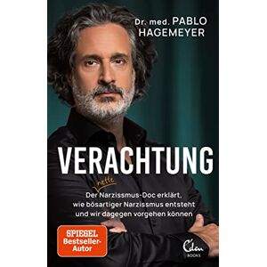 Hagemeyer, Dr. med. Pablo - Verachtung: Der nette Narzissmus-Doc erklärt, wie bösartiger Narzissmus entsteht und wir dagegen vorgehen können - Preis vom 16.06.2026 05:30:18 h Hagemeyer, Dr. med. Pablo - Verachtung: Der nette Narzissmus-Doc erklärt, wie bösartiger Narzissmus entsteht und wir dagegen vorgehen können - Preis vom 16.06.2026 05:30:18 h