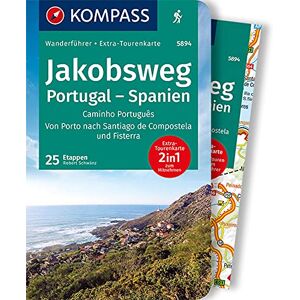 Robert Schwänz - KOMPASS Wanderführer Jakobsweg Portugal Spanien: Wanderführer mit Extra-Tourenkarte 1:50.000, 60 Touren, GPX-Daten zum Download - Preis vom 15.06.2026 05:30:30 h Robert Schwänz - KOMPASS Wanderführer Jakobsweg Portugal Spanien: Wanderführer mit Extra-Tourenkarte 1:50.000, 60 Touren, GPX-Daten zum Download - Preis vom 15.06.2026 05:30:30 h