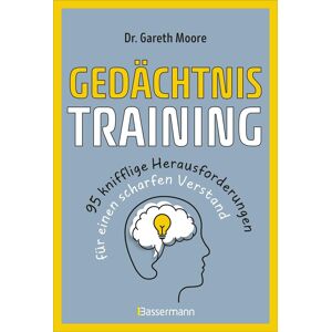 Gareth Moore - Gedächtnistraining - 95 knifflige Herausforderungen für einen scharfen Verstand: Nützliche Tipps, vergnügliche Rätsel, Gedächtnistechniken u.v.m. - Preis vom 15.06.2026 05:30:30 h Gareth Moore - Gedächtnistraining - 95 knifflige Herausforderungen für einen scharfen Verstand: Nützliche Tipps, vergnügliche Rätsel, Gedächtnistechniken u.v.m. - Preis vom 15.06.2026 05:30:30 h